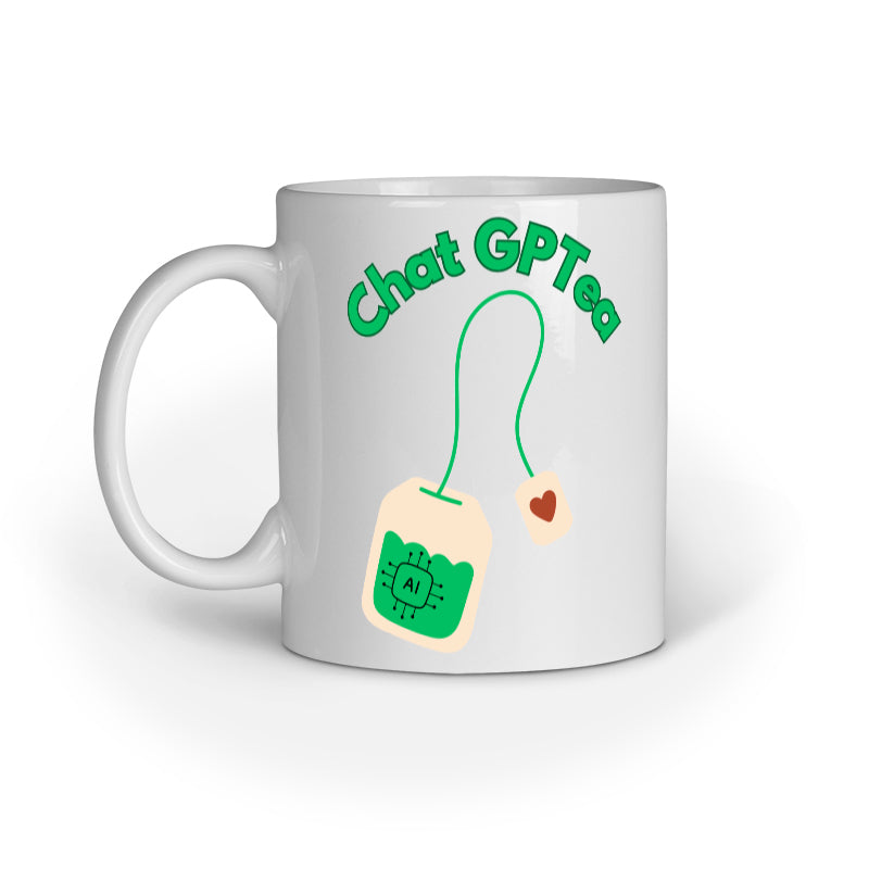 "Chat GPTea" Mug – Sip, Chat, Repeat